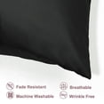 thumbnail image 3 of Unique Bargains Satin Pillowcase Zippered Silky Sateen, 3 of 9