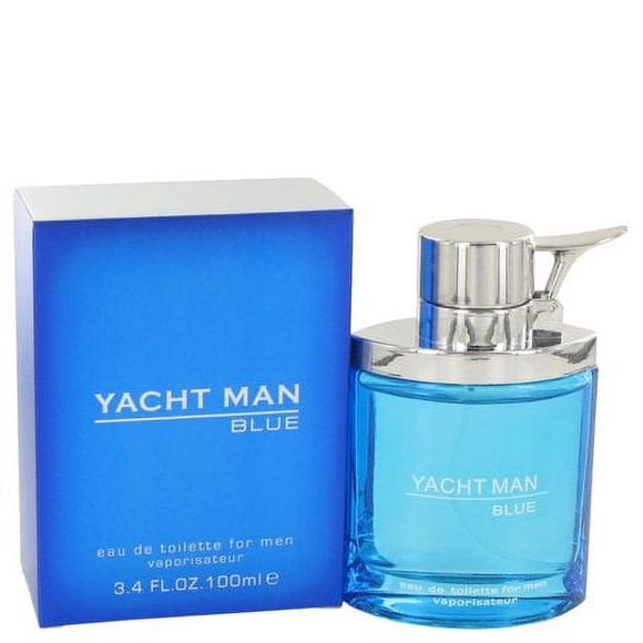 Yacht Man Blue Eau de Cologne par Myrurgia Vaporisateur Eau de Toilette 3.4 oz
