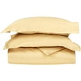 thumbnail image 1 of Egyptian Cotton 650 Thread Count Solid Duvet Cover Set  King/California King-Gold, 1 of 1