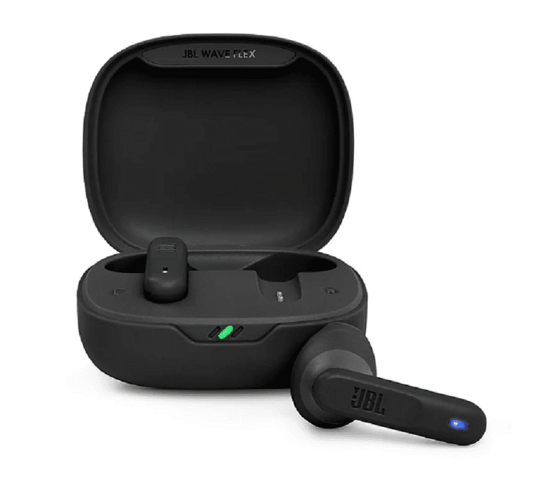 Refurbished JBL Vibe Flex Wireless Earbuds, Black