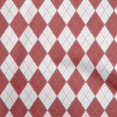 thumbnail image 1 of oneOone Polyester Spandex Maroon Fabric Check Argyle Craft Projects Decor Fabric Printed By The Yard 56 Inch Wide, 1 of 4