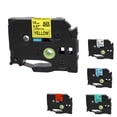thumbnail image 3 of 12mm Label Tapes Waterproof Oil Resistant Carbon Ribbon Replacement label tape label maker for Brother P-Touch Printer Tze231, Green, 3 of 8