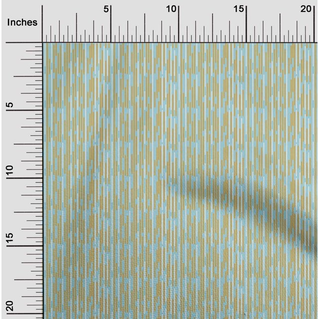 oneOone Cotton Flex Fabric Abstract Stripe Decor Fabric Printed BTY 40 Inch Wide