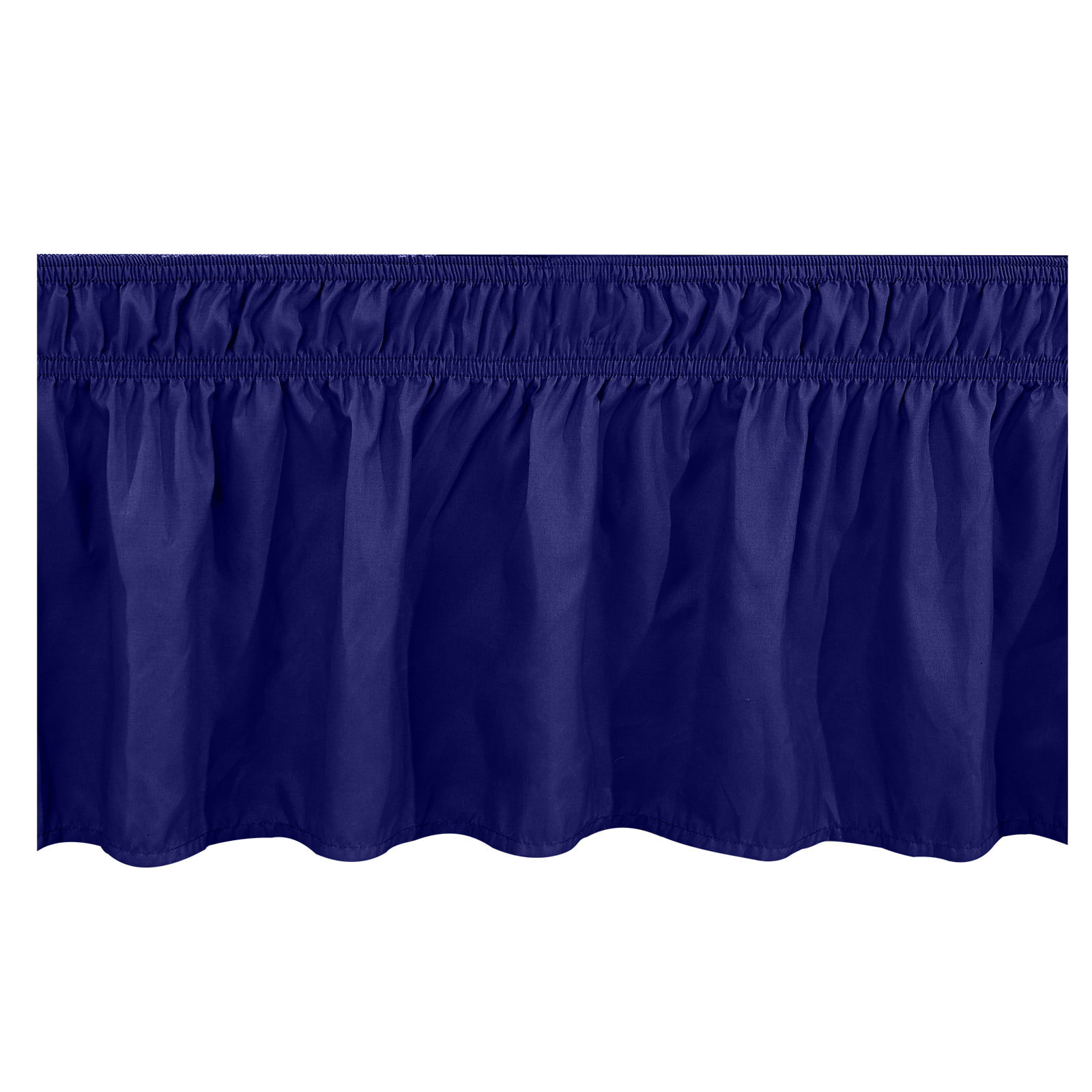 yilyih Wrap Around Bed Skirt,Bed Skirt Wrap Around Elastic Ruffles with Elastic Belt