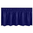 thumbnail image 4 of Bed Skirt Wrap Around with Elastic Ruffles, King Size Pleated Design with Elastic Belt, Washable for Bedroom Decor, 4 of 8