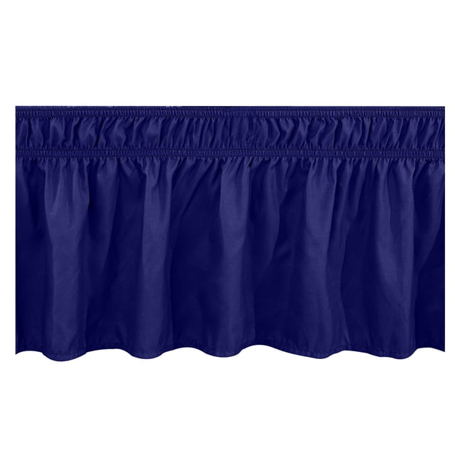 Wrap Around Bed Skirt Bed Skirt Wrap Around Elastic Ruffles with Elastic Belt