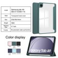 thumbnail image 4 of TFixol Slim Tri-Fold Protective Case for Samsung Galaxy Tab A9 & A9 Plus (8.7/11-Inch) with Pen Holder, Auto Wake/Sleep, Magnetic Closure, Transparent Design - Pink, 4 of 6
