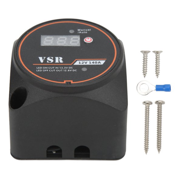 Double Battery Automatic Charging Relay,Dual Battery Smart Isolator Smart Battery Isolator Voltage Sensitive Relay Built for the Future