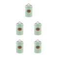 thumbnail image 2 of Wweixi Transparent Tea Jars For Storing And Displaying Favorite Tea Leaves Food Grade Metal Kitchen Storage Jars Jars Kitchen Green sugar 5Set, 2 of 6
