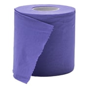 ZTTD 1 Rolls Colored Toilet Paper Multicolor Funny Novelty Toilet Paper Gift Sustainable and Soft for Home, Office, Christmas Party, Camping, Travel (Purple)