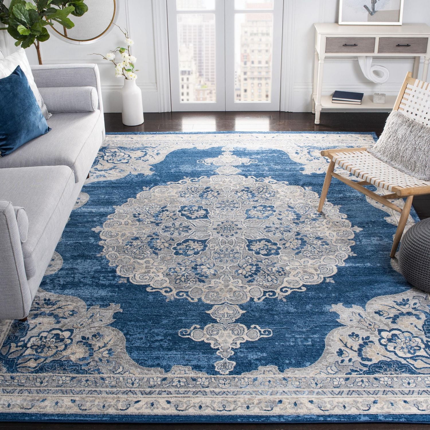 SAFAVIEH Brentwood Harland Tapis de Bordure