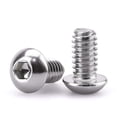 thumbnail image 2 of 3/8-16 x 5/8" Button Head Socket Cap Bolts Screws, 304 Stainless Steel 18-8, Full Thread, Coarse Thread UNC, Allen Hex Drive, 20 PCS, 2 of 4