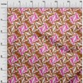 thumbnail image 3 of oneOone Viscose Jersey Brown Fabric Abstracts Sewing Craft Projects Fabric Prints By Yard 60 Inch Wide, 3 of 4