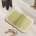 thumbnail image 5 of Yhmxh Creamy Style Imitation Sheep's Wool Entrance Mat For Bathroom Water Absorbent Non Slip Great For Home Shower Bathroom Use Washable Rug Anti-slip Rug Rugs for Living Room Outdoor Rug, 5 of 5