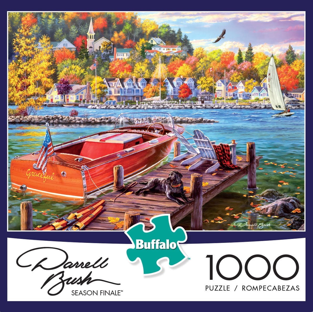 Buffalo Games Darrell Bush Season Finale 1000 Piece Jigsaw Puzzle