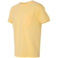 thumbnail image 3 of Comfort Colors Adult Garment-Dyed Heavyweight Pocket T-Shirt, S, Butter, 3 of 6