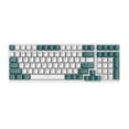 thumbnail image 2 of EGNMCR Keyboard Gaming Keyboard Computer Desktop Gaming Keyboard 100 Key Mechanical Keyboard Type-C Wired RGB LED Backlit Red Gaming Mech Keyboard Wired Keyboard, 2 of 6