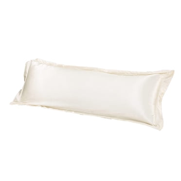 Blesiya Silk Pillowcase Long Pillow Case Slip Cover 48x120cm 48x120cm