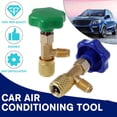thumbnail image 4 of Pour R22 R134a R410A 1/4 SAE Auto AC Peut Robinet Bouteille Universelle.'' I6N4, 4 of 7