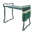 thumbnail image 1 of Foldable Garden Kneeler Seat, Heavy Duty Steel Bench with Soft EVA Foam Pad & Tool Pouch, 1 of 7