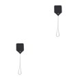 thumbnail image 1 of Transemion 1/2/3/5 Effective And Portable Fly Swatter For Outdoor Activities Iron Wire Is Sturdy And Durable black 2PCS, 1 of 6