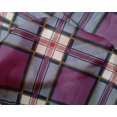 thumbnail image 4 of oneOone Silk Tabby Fabric Tartan Check Printed Fabric 1 Yard 42 Inch Wide, 4 of 4