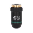 thumbnail image 3 of Microscope Objective Lens,Achromatic Objective Brass Chrome Achromatic Microscope Objective Objective Lens Expertly Crafted, 3 of 14
