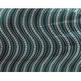 thumbnail image 4 of oneOone Georgette Viscose Fabric Dot & Waves Block Printed Fabric 1 Yard 42 Inch Wide, 4 of 4
