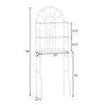 thumbnail image 3 of Gymax Bathroom 3-Tier Metal Storage Rack Over the Toilet Space Saver White, 3 of 10