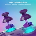 thumbnail image 4 of Turtle Beach Afterglow Wave Wireless RGB Gaming Controller (Purple) - Officially Licensed for Nintendo Switch 2, Nintendo Switch - Customizable Lighting, TMR Sticks, RBG, 4 of 17