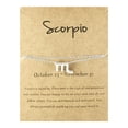 thumbnail image 1 of mtvxesu Anklets Twelve Constellation Anklet Alloy 12 Constellation Card Anklet Sale, 1 of 1