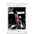 thumbnail image 1 of Michael Jordan - Dunk Wall Poster, 14.725" x 22.375" Framed, 1 of 4