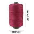 thumbnail image 3 of LSLJS Light Weight Ice Silk Thread Composite Yarn Hand Woven DIY Hollow Thread Hook Pack Summer Cool Hat Cushion Yarn, 3 of 4