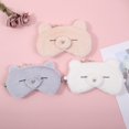 thumbnail image 4 of Coofit Sleep Mask Breathable Cartoon Plush Adorable Fashion Night Blindfold Eye Cover, 4 of 10