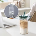 thumbnail image 4 of Ohufall 350ml High-Appearance Glass Coffee Tumbler - Suitable For Milk Tea & Coffee, 4 of 5