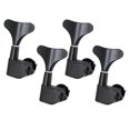 thumbnail image 1 of Tuner à Cordes Tuning Peg Tuner Tête Scellée Bouton Tuner Tête de Machine Scellée Bouton pour Corde Tuning Instrument Accs Corde Tuning Basse Pars Noir 4R, 1 of 7