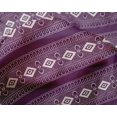 thumbnail image 4 of oneOone Silk Tabby Fabric Geometric Block Printed Craft Fabric BTY 42 Inch Wide, 4 of 4