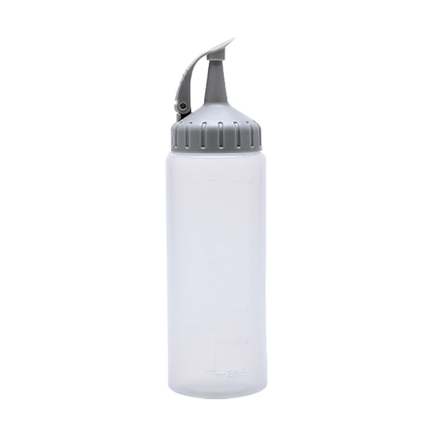 EGNMCR Kitchen Squeezes Type Leak-proof Oil Pot Transparent Sauces Bottle With Scale Kitchen bottle