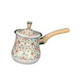 thumbnail image 4 of simhoa Arabic Coffee Pot with Pouring Spout Heat Resistant Handle Multifunctional Maple 550ml, 4 of 8