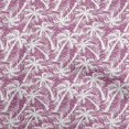 thumbnail image 1 of oneOone Polyester Spandex Purple2 Fabric Tropical Palm Tree Sewing Material Print Fabric By The Yard 56 Inch Wide, 1 of 5