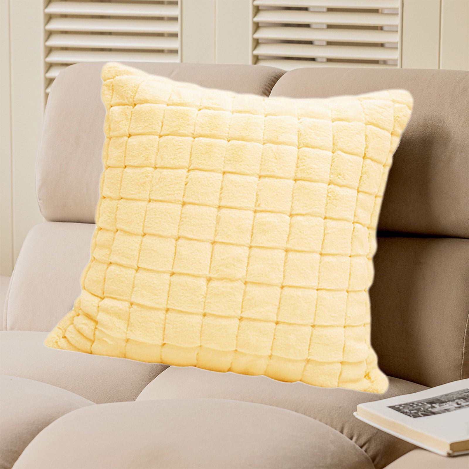 Summer Savings Kcavykas Sofa Cushion Pillow Living Room Decorative Cushion Bed Cushion Back Chenille Material Suitable for Sofa Bedside Window and Other Scenes