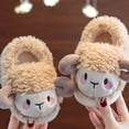 thumbnail image 4 of Fall/Winter Savings! SROBPTY Girl's Slippers, Winter Children Add Non Keep Warm Homepers, 4 of 5