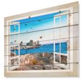 thumbnail image 1 of Design Art - Open Window to Blue Seashore, 1 of 5