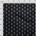 thumbnail image 2 of oneOone Cotton Flex Fabric Floral Block Printed Fabric 1 Yard 40 Inch Wide, 2 of 4