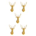 thumbnail image 3 of Ruiboury Personalize Home Style With 3D Mirror Wall Stickers Unique Look Living Space Personalized Home Style gold S 5Set, 3 of 6