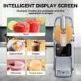 thumbnail image 4 of Machine à Slush 101 Oz Sans Glace Nécessaire, Machine à Slush pour la Maison avec Poignée Portable - Jaune, Machine à Boissons Glacées avec 5 Programmes Préréglés pour Margaritas, Frappés, Milk Shake et Plus, Écran LED, 4 of 11