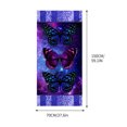 thumbnail image 3 of LSLJS Beach Towel Summer Beach Essentials Beach Towels Purple Butterflys Double-sided Velvet Quick Drying Printed Beach Towel Adult Swimming Towel Microfiber Beach Towel, 3 of 8