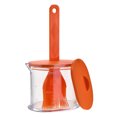 thumbnail image 2 of YAOMOBB Barbecue Brush Bottle Heat Resistant Oil Brush Dispenser Clear Scale Spout Design Kitchen Gadget, 2 of 7