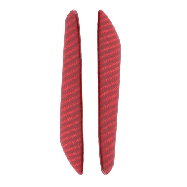 Couvercle de Rétroviseur, 2pcs Anti-Collision de Rétroviseur Décoration Extérieure Vraie Fibre de Carbone Universelle pour la Modification de Voiture