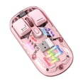 thumbnail image 1 of Mouse Mouse Wireless Transparent Wireless Mouse 2.4G/Bluetooth 5.0 2 Mode Connection Type-C Rechargeable Mouse Standard Magnetic Rgb Lighting Usb Mouse Wireless, 1 of 7